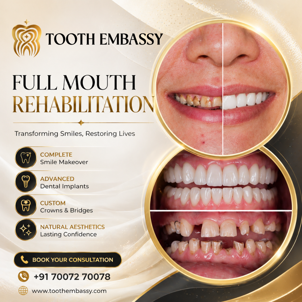 Full Mouth Rehabilitation In Chennai