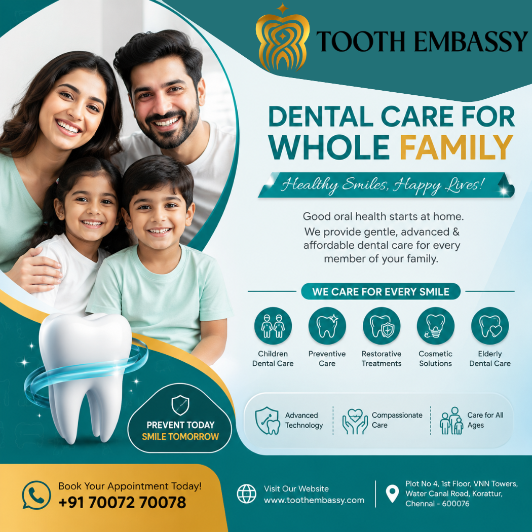 Family Dentist In Korattur