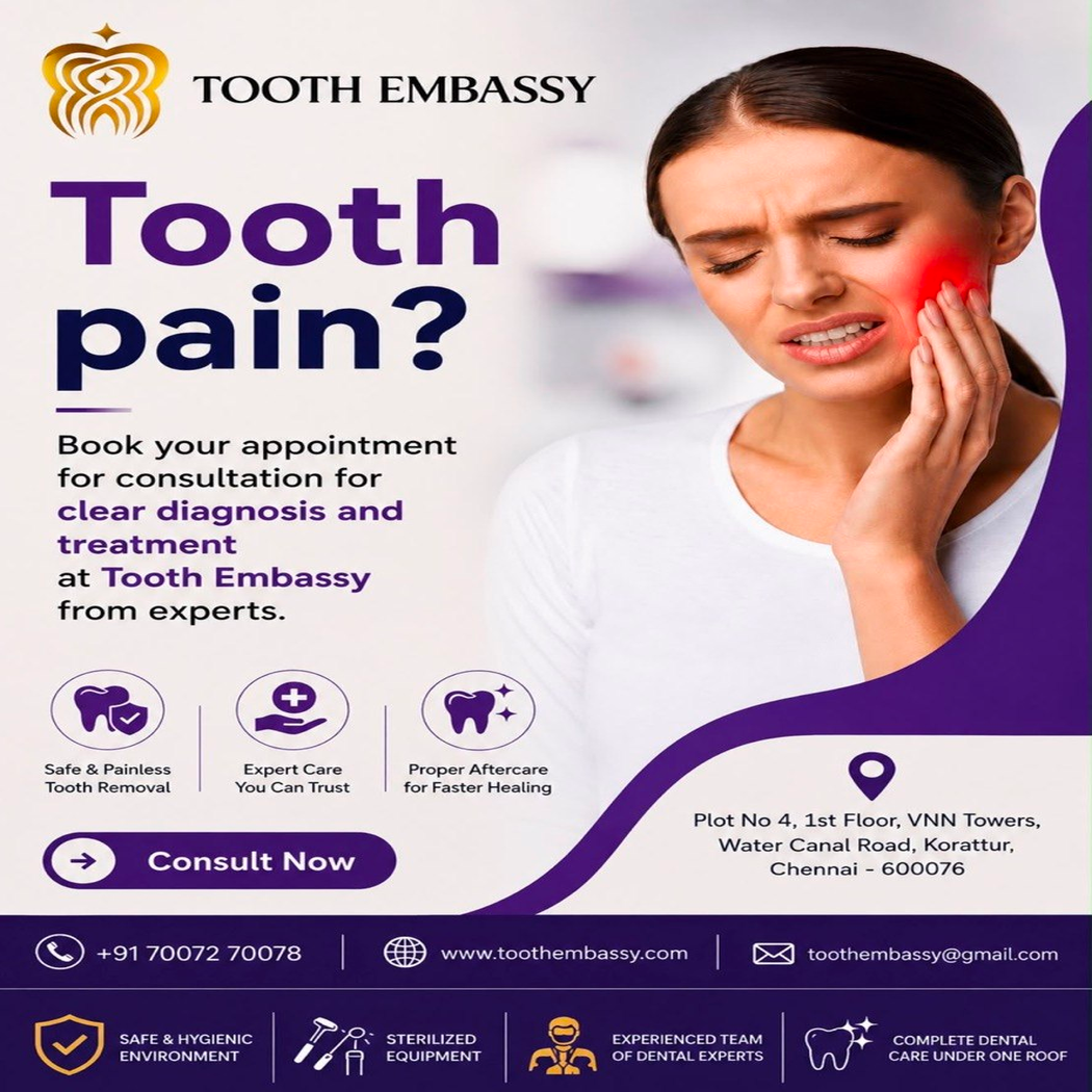 Tooth Pain Treatment In Korattur